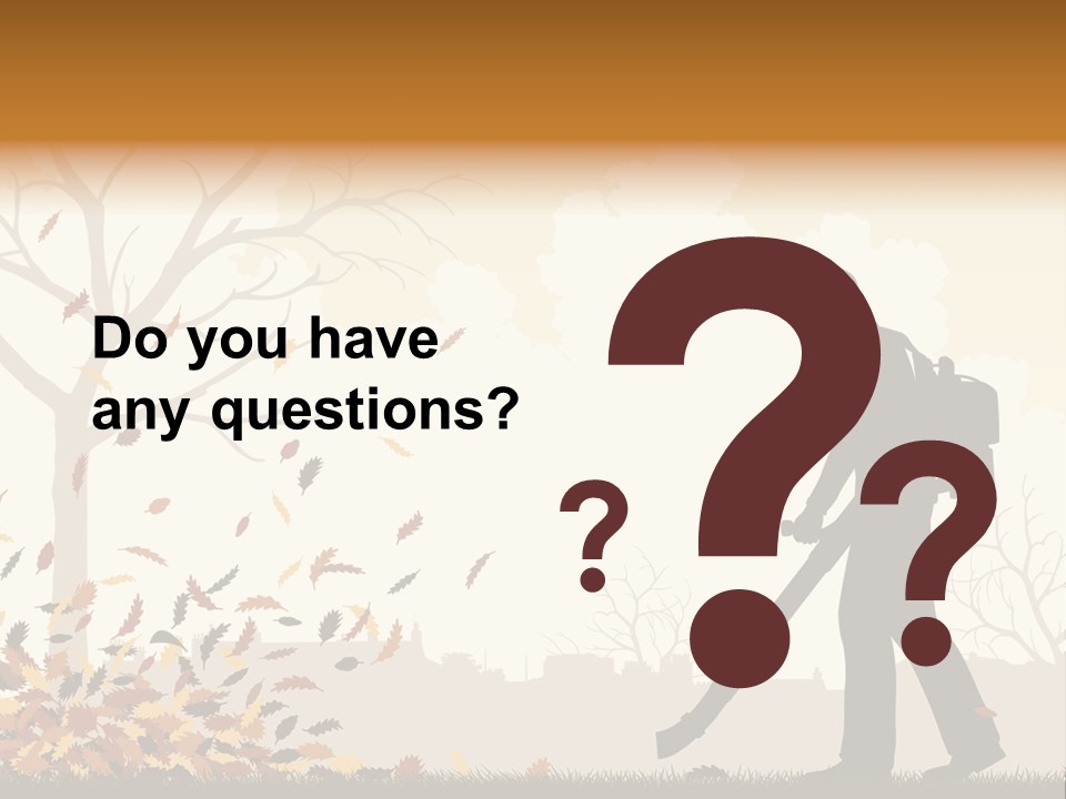 Season Garden Vector PowerPoint Template