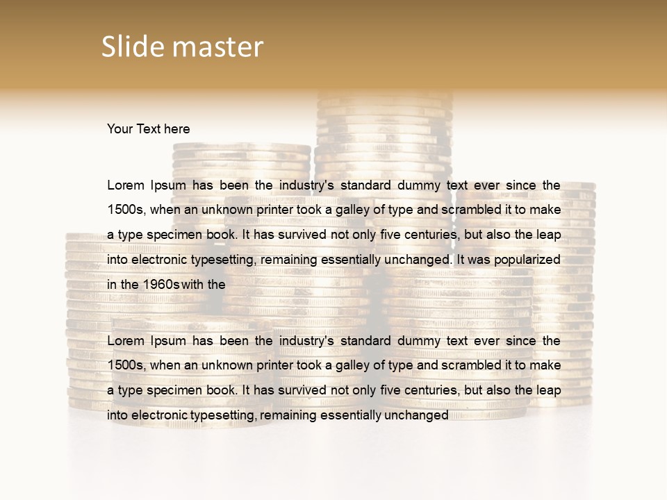 Investment Order Shot PowerPoint Template