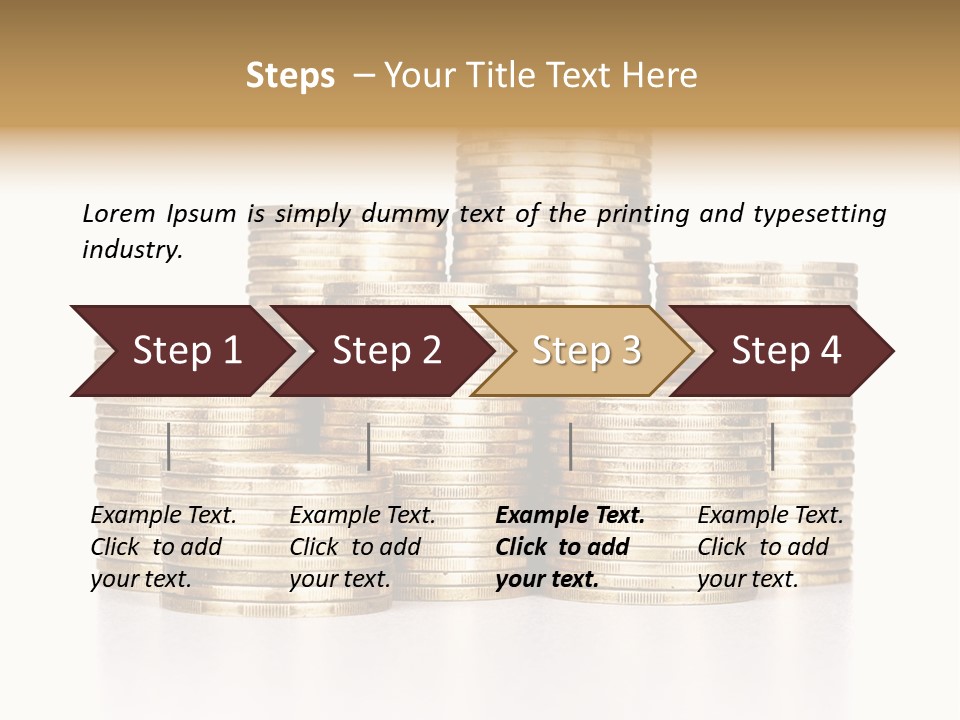 Investment Order Shot PowerPoint Template