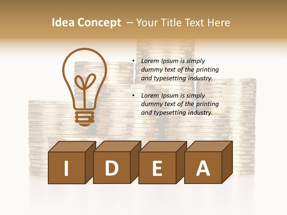 Investment Order Shot PowerPoint Template