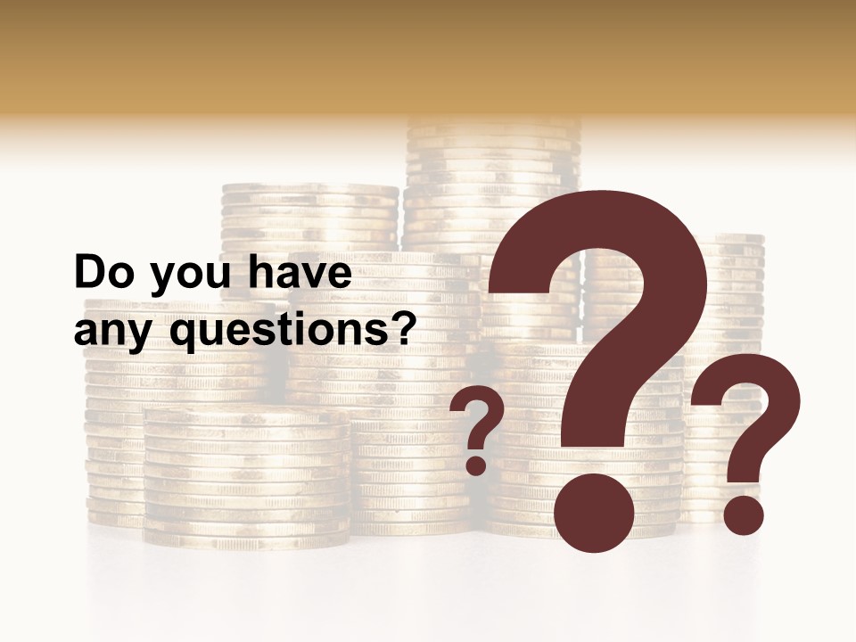 Investment Order Shot PowerPoint Template