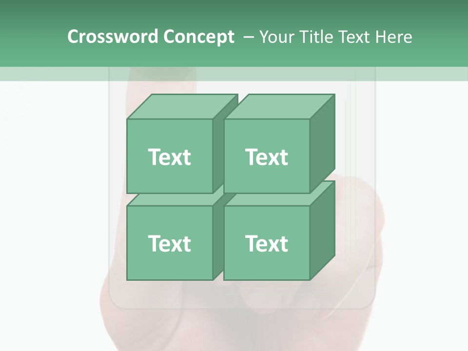 Bank Hand Biometrics PowerPoint Template