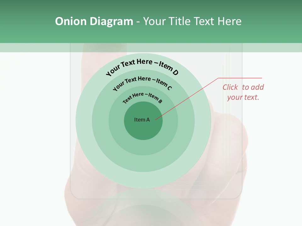 Bank Hand Biometrics PowerPoint Template