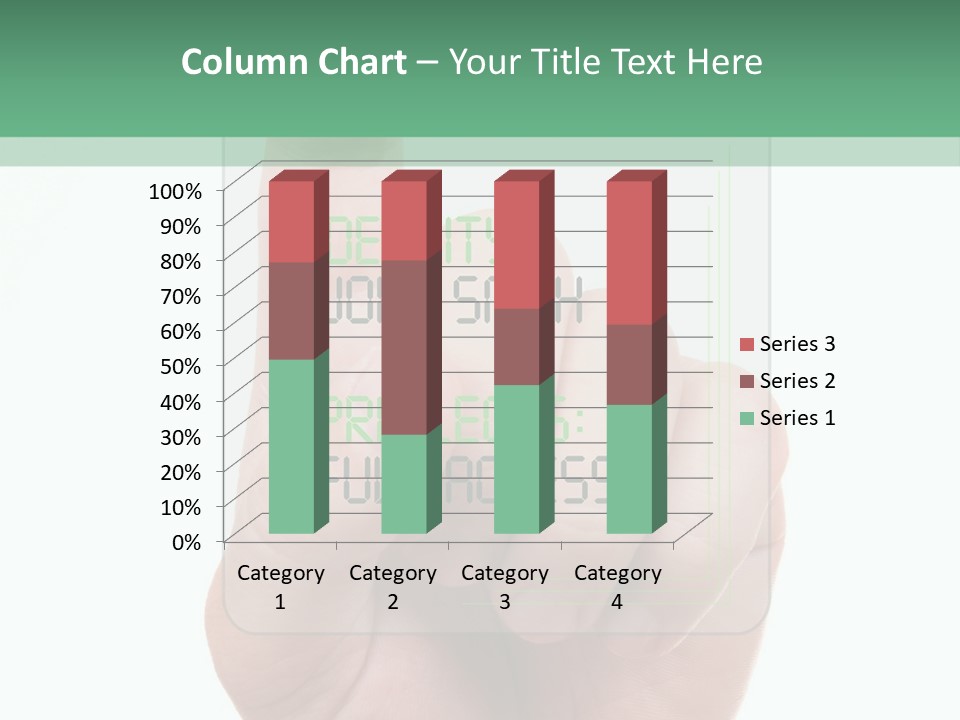 Bank Hand Biometrics PowerPoint Template