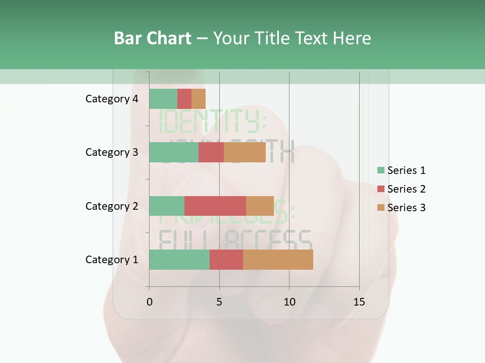 Bank Hand Biometrics PowerPoint Template