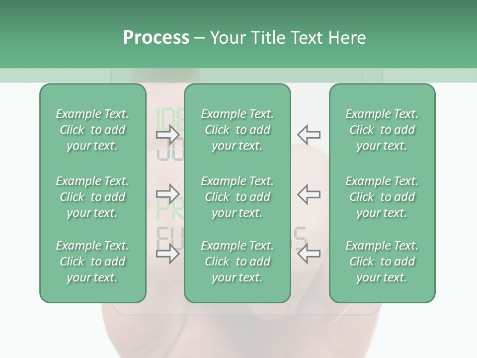 Bank Hand Biometrics PowerPoint Template
