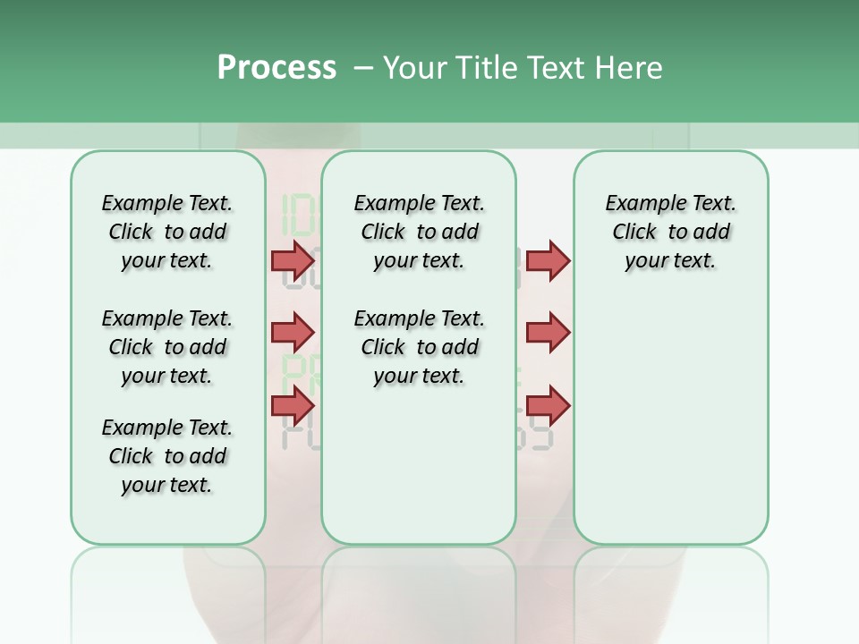 Bank Hand Biometrics PowerPoint Template