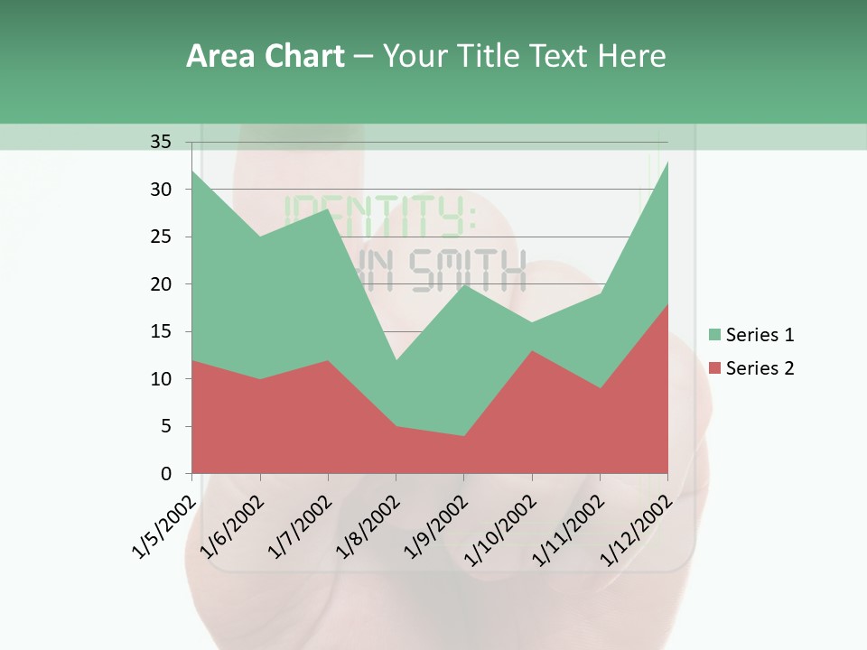 Bank Hand Biometrics PowerPoint Template
