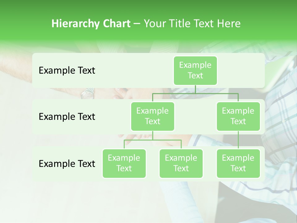 A Group Of People Putting Their Hands Together PowerPoint Template