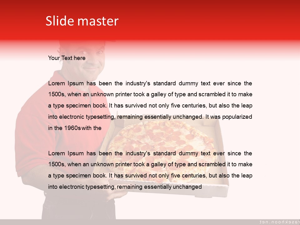Farm Terraced Indonesia PowerPoint Template