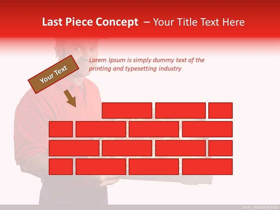 Farm Terraced Indonesia PowerPoint Template