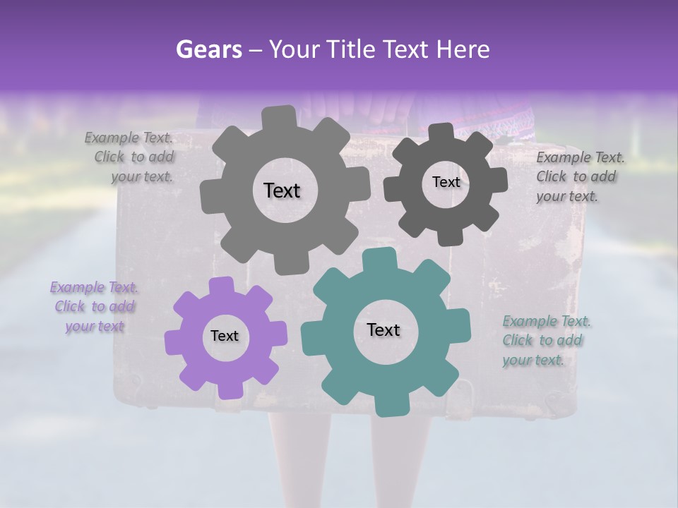 Outdoor People Old PowerPoint Template