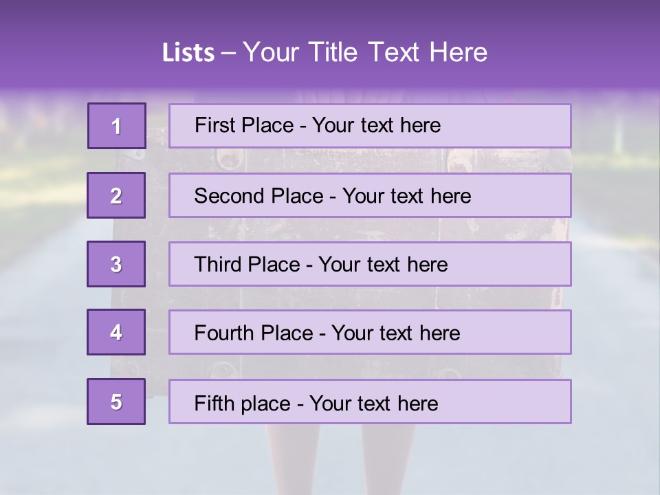 Outdoor People Old PowerPoint Template