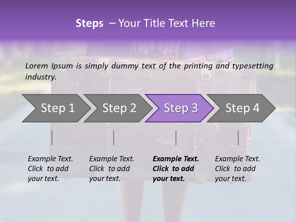 Outdoor People Old PowerPoint Template