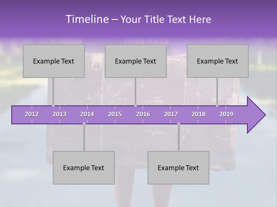 Outdoor People Old PowerPoint Template