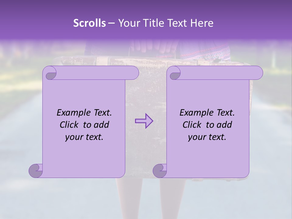 Outdoor People Old PowerPoint Template