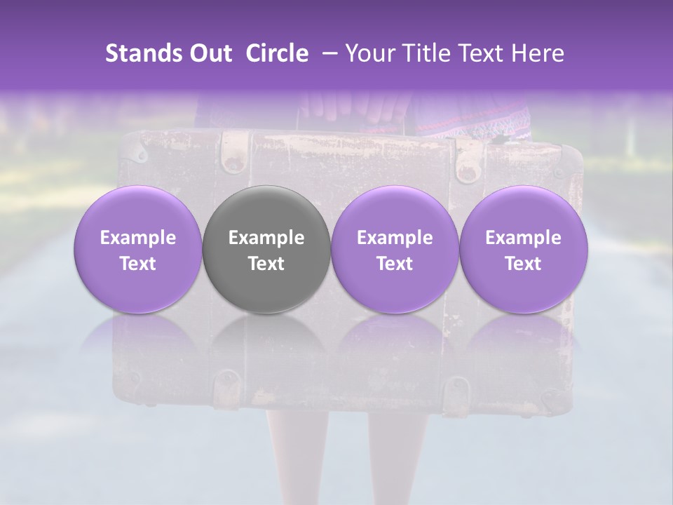 Outdoor People Old PowerPoint Template