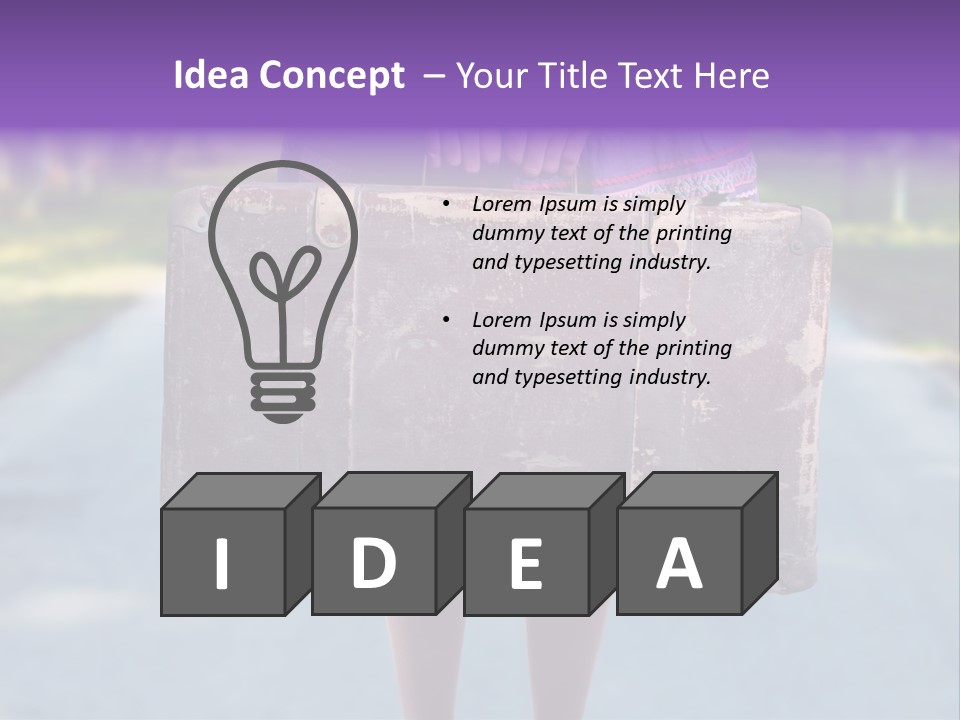 Outdoor People Old PowerPoint Template