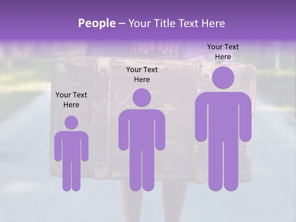 Outdoor People Old PowerPoint Template