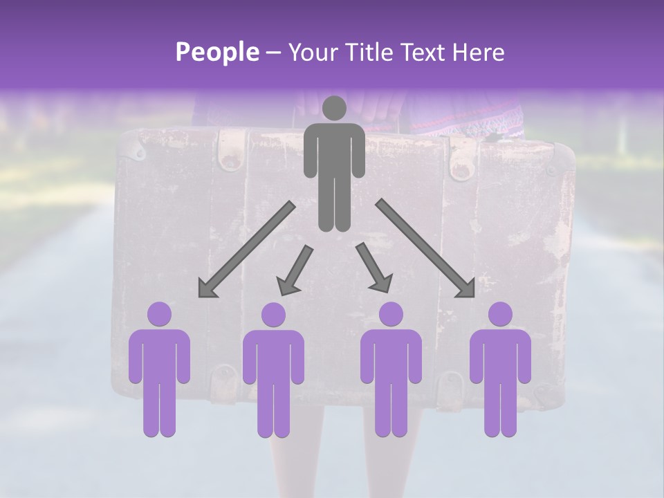 Outdoor People Old PowerPoint Template