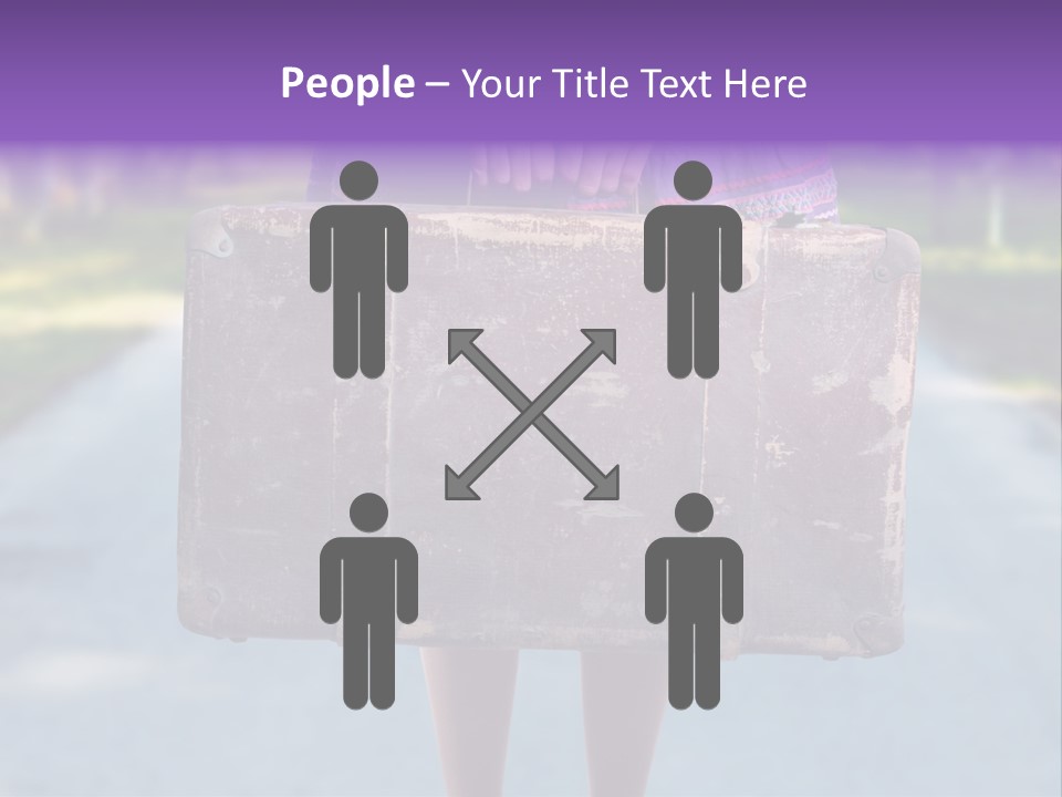 Outdoor People Old PowerPoint Template