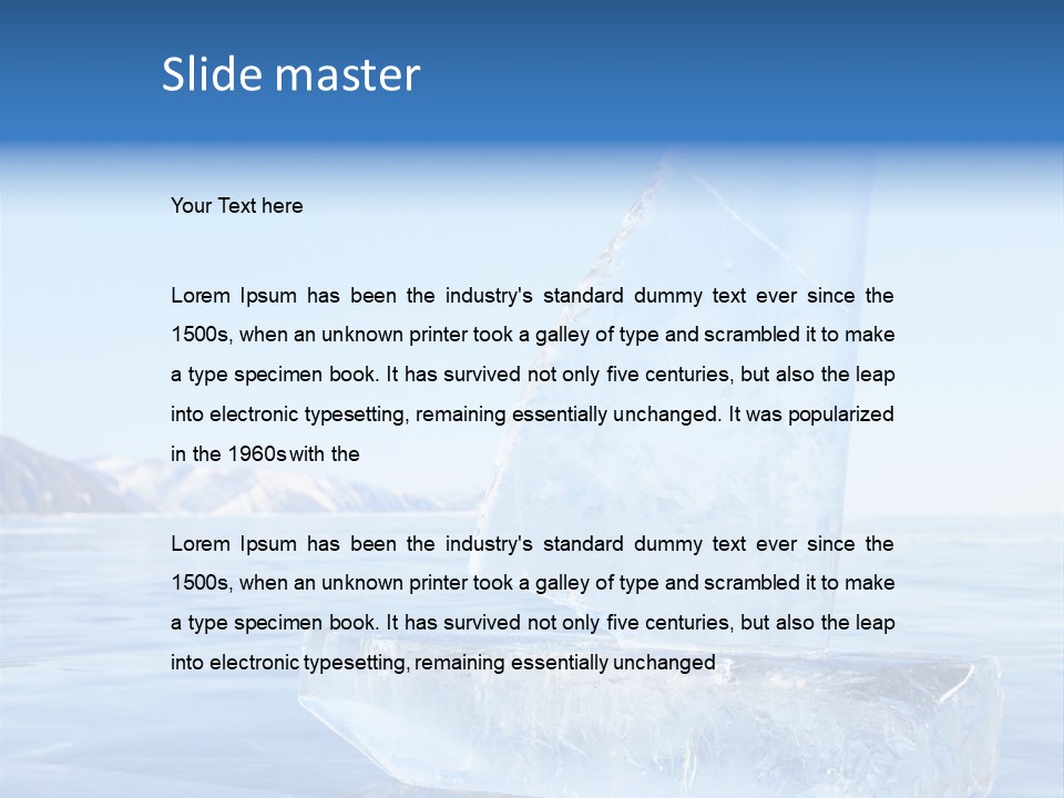 Vessel Sailer Cruise PowerPoint Template