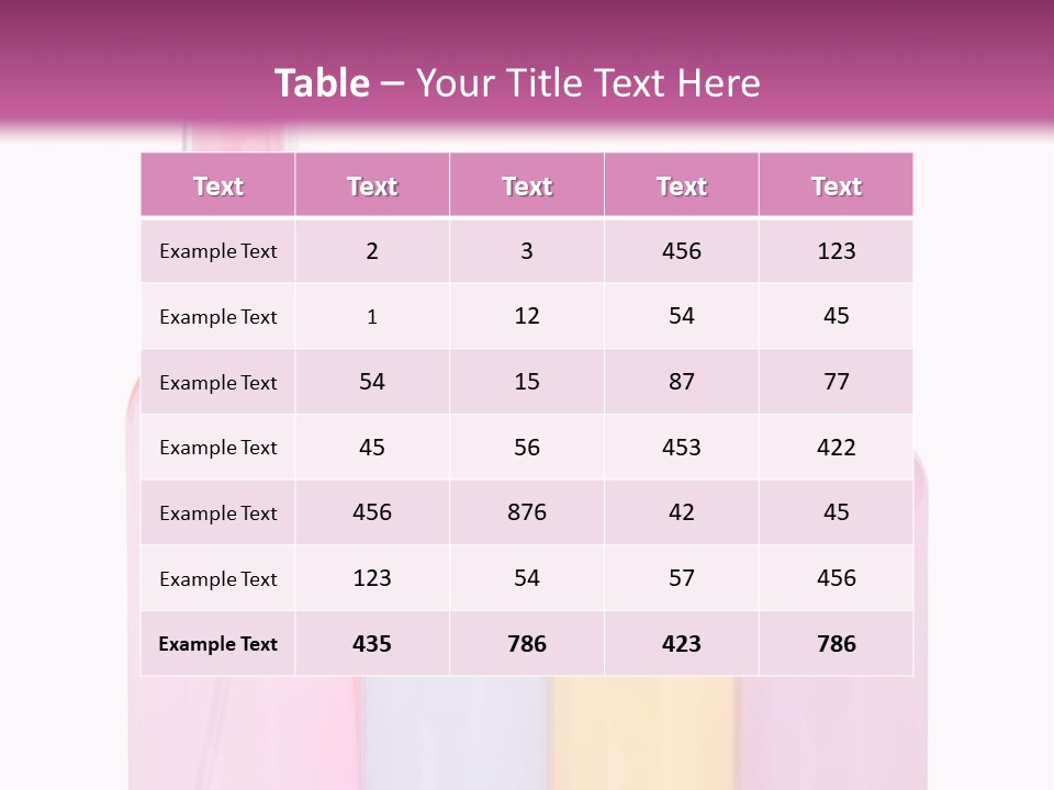 Facade Chain Thai PowerPoint Template