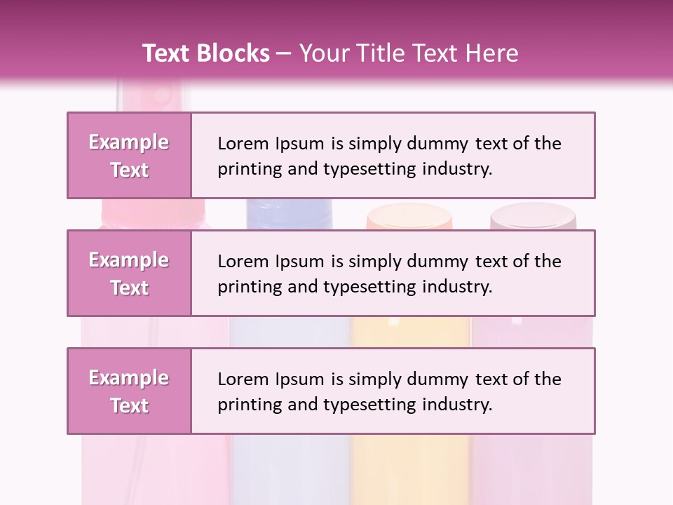 Facade Chain Thai PowerPoint Template