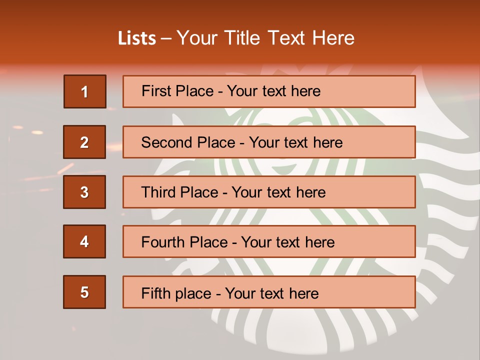 Facade Chain Thai PowerPoint Template
