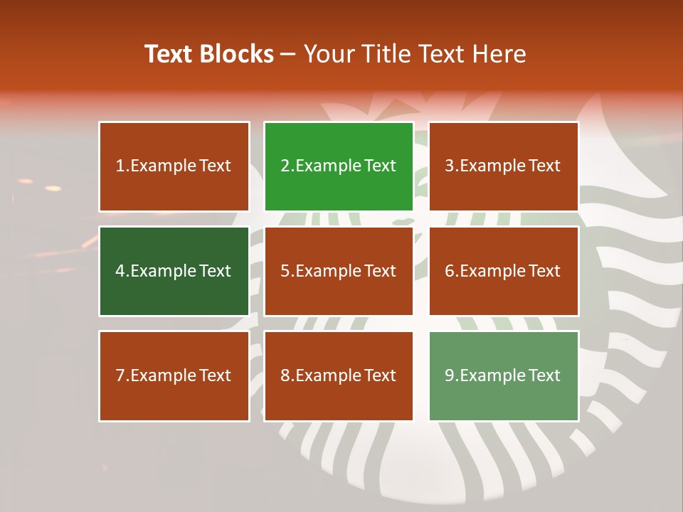 Facade Chain Thai PowerPoint Template