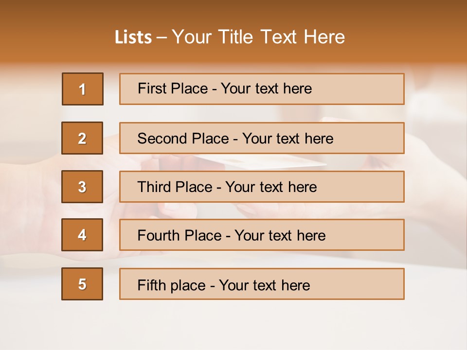 Insurance Card Smartcard PowerPoint Template