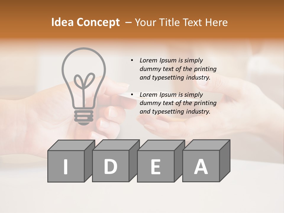 Insurance Card Smartcard PowerPoint Template