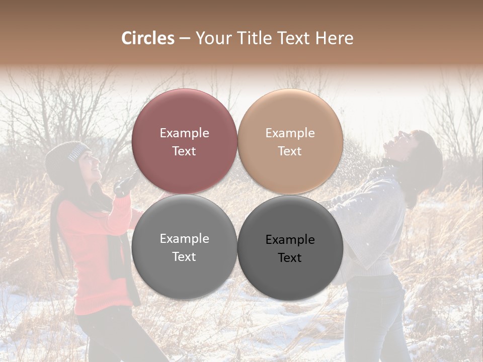 Joy Women Season PowerPoint Template