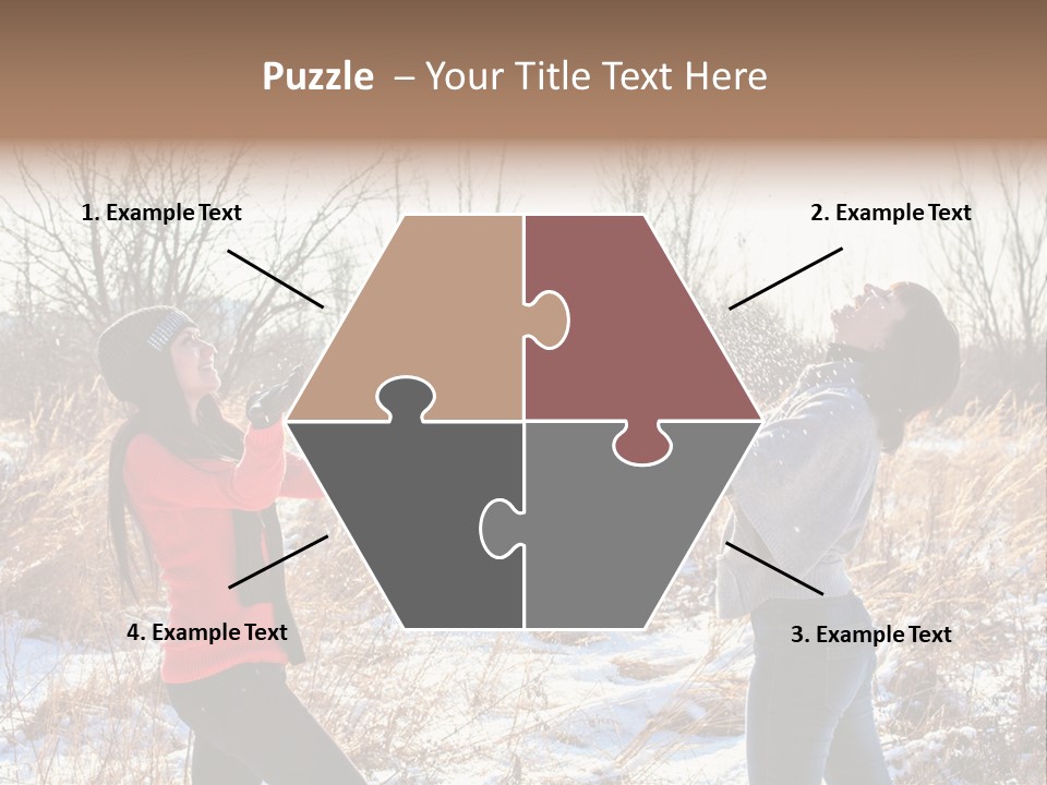 Joy Women Season PowerPoint Template