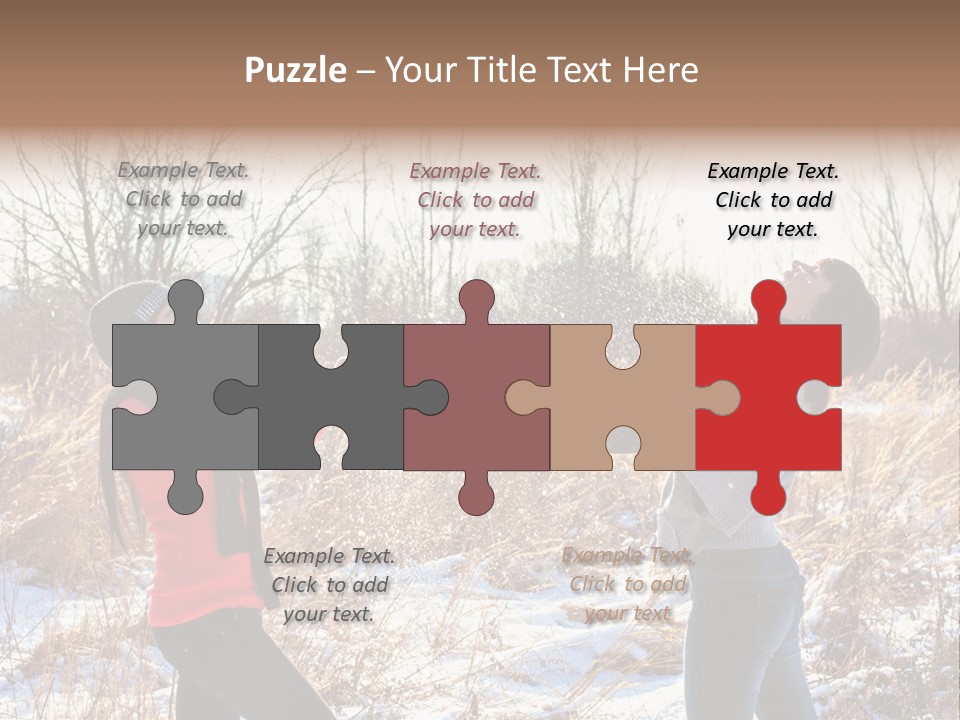 Joy Women Season PowerPoint Template