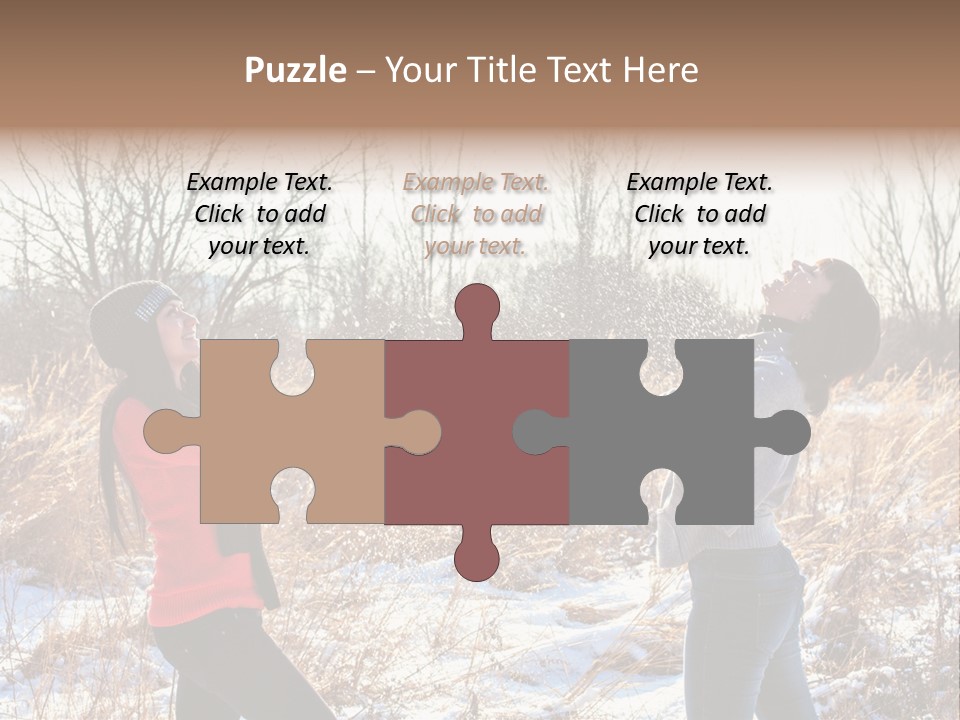 Joy Women Season PowerPoint Template