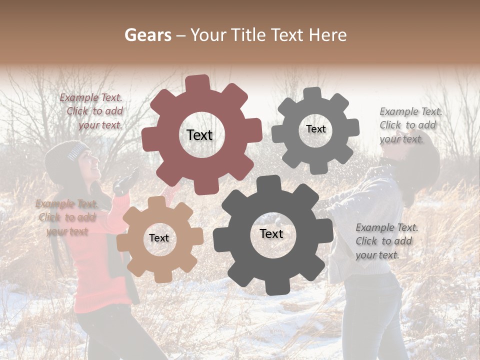 Joy Women Season PowerPoint Template