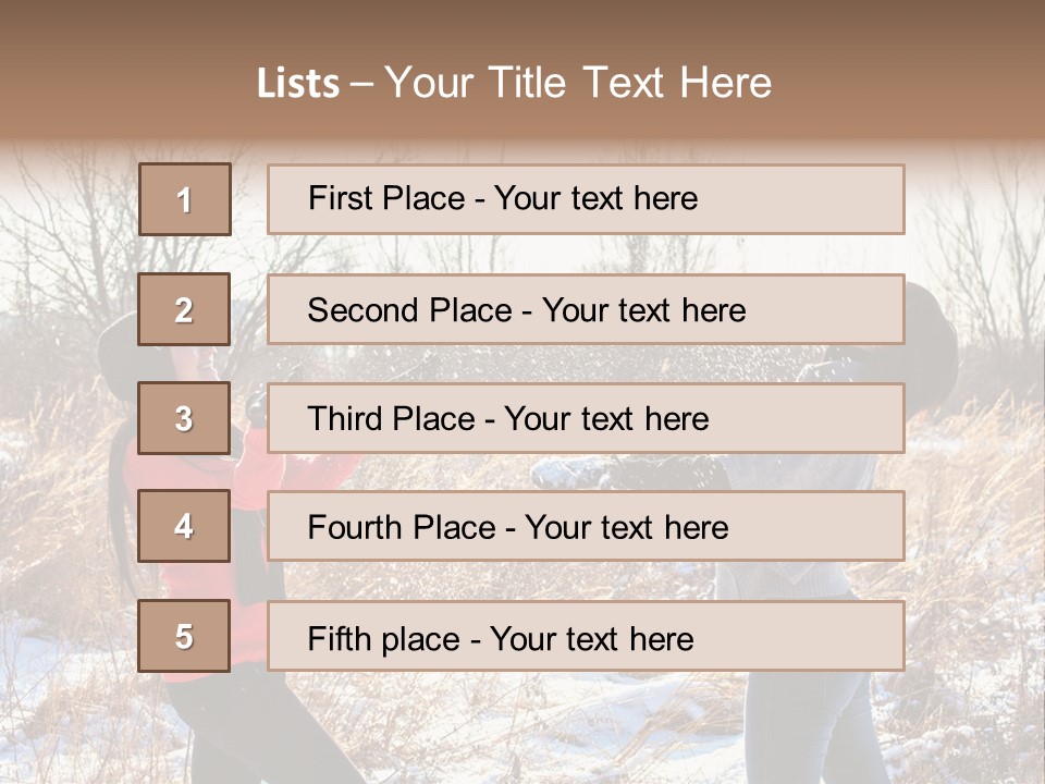 Joy Women Season PowerPoint Template
