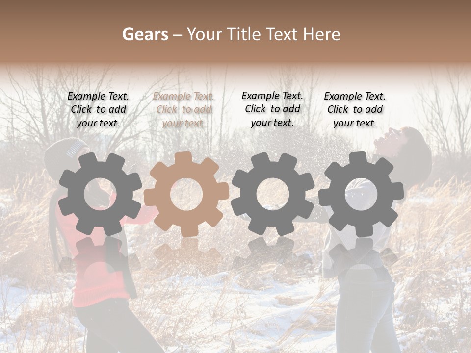 Joy Women Season PowerPoint Template