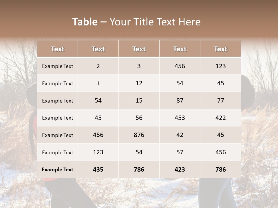 Joy Women Season PowerPoint Template