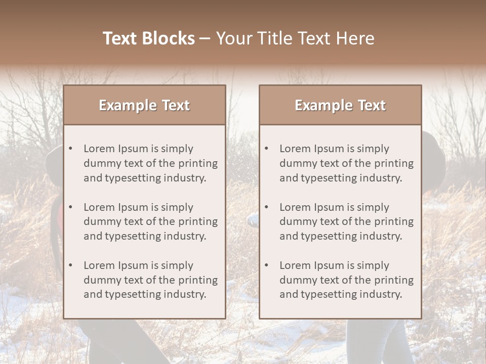 Joy Women Season PowerPoint Template