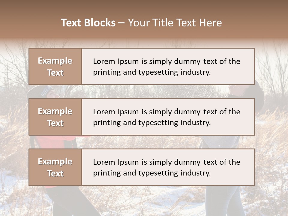 Joy Women Season PowerPoint Template