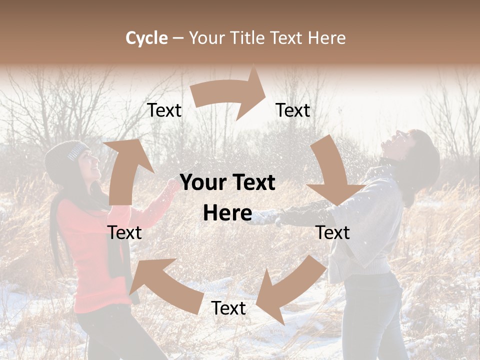 Joy Women Season PowerPoint Template