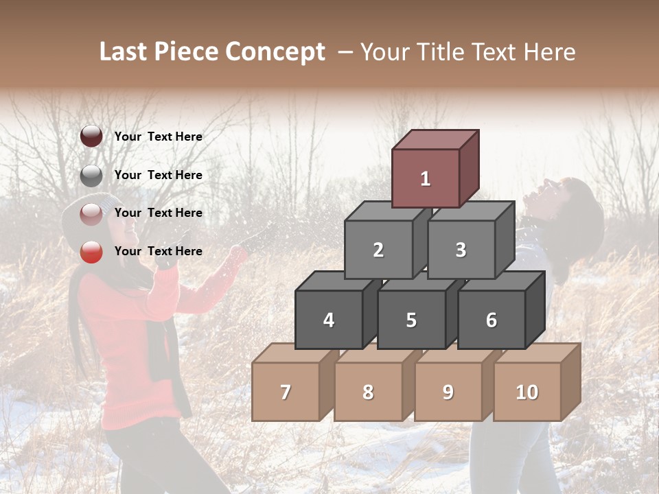 Joy Women Season PowerPoint Template