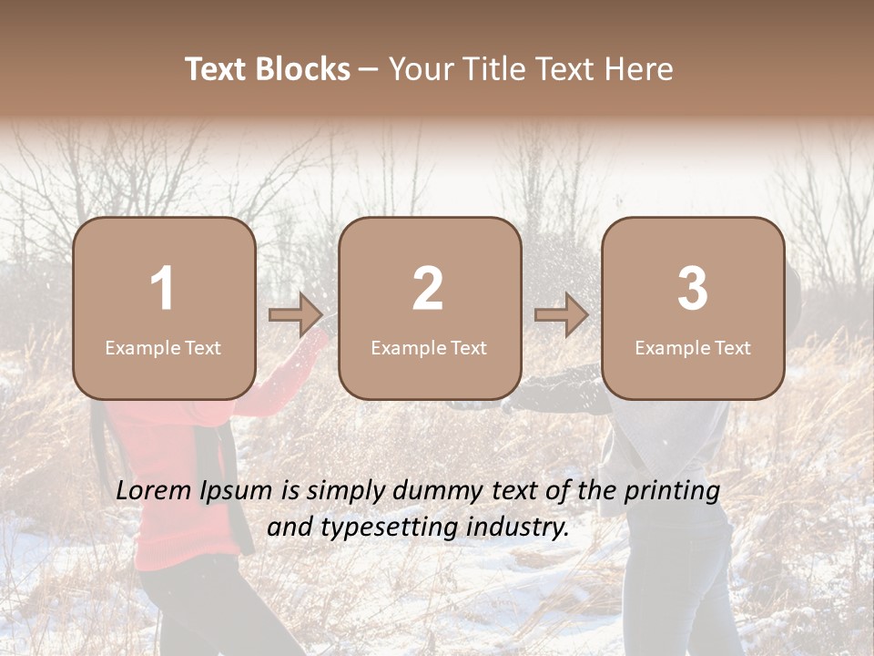 Joy Women Season PowerPoint Template