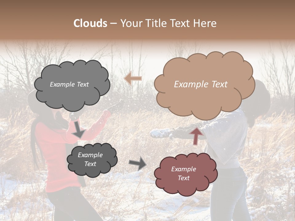 Joy Women Season PowerPoint Template