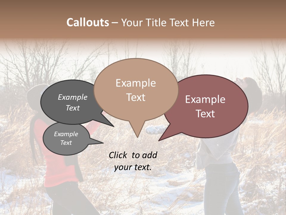 Joy Women Season PowerPoint Template