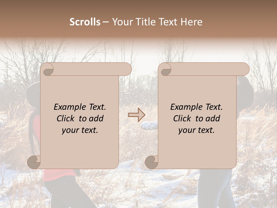 Joy Women Season PowerPoint Template
