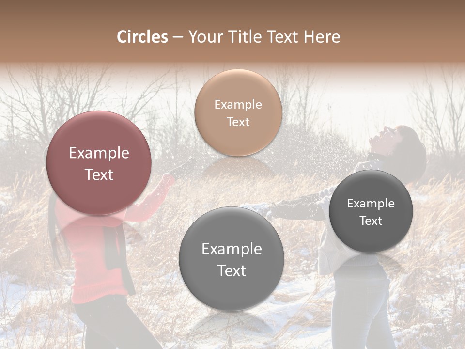 Joy Women Season PowerPoint Template