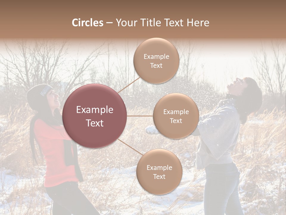 Joy Women Season PowerPoint Template